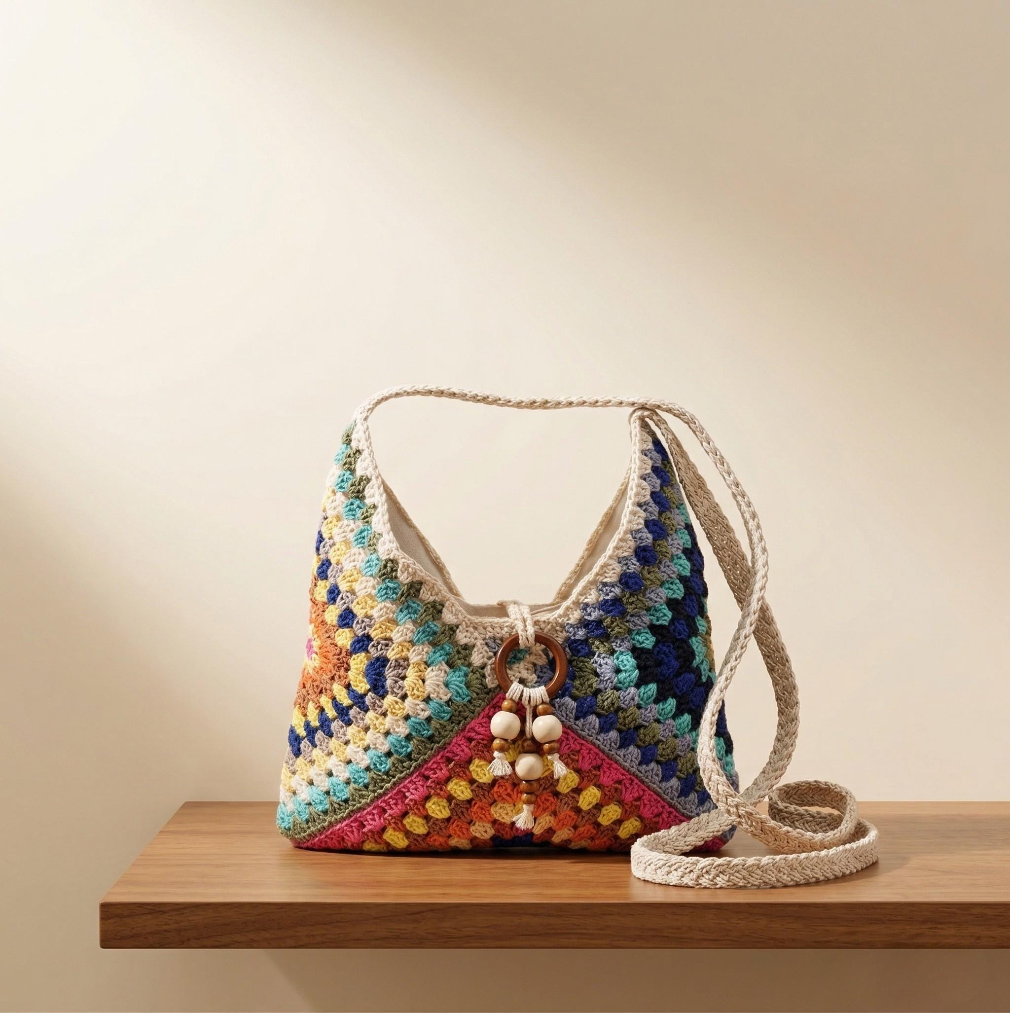 Handcrafted woven bag