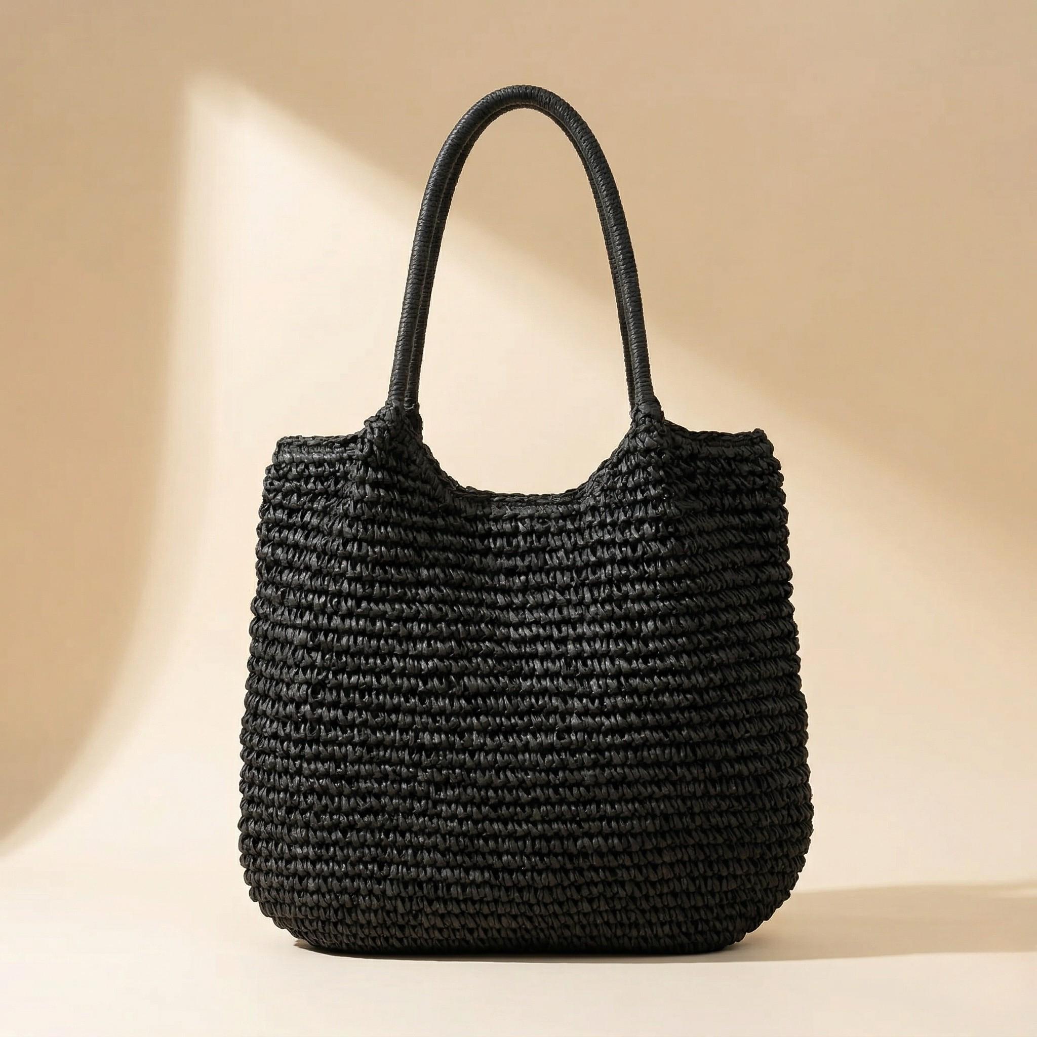 Bohemian-style woven shoulder bag - Image 4