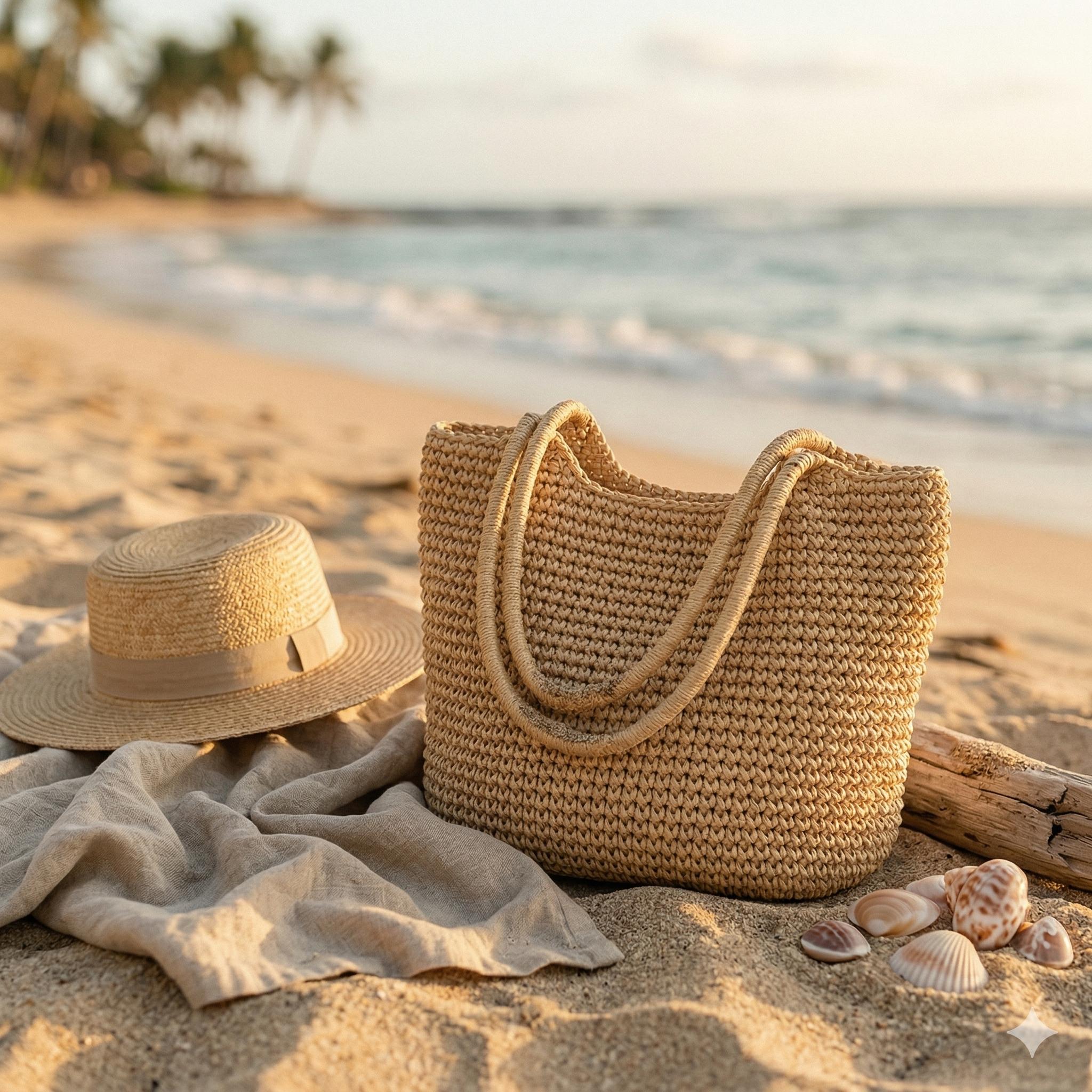 Bohemian-style woven shoulder bag - Image 6