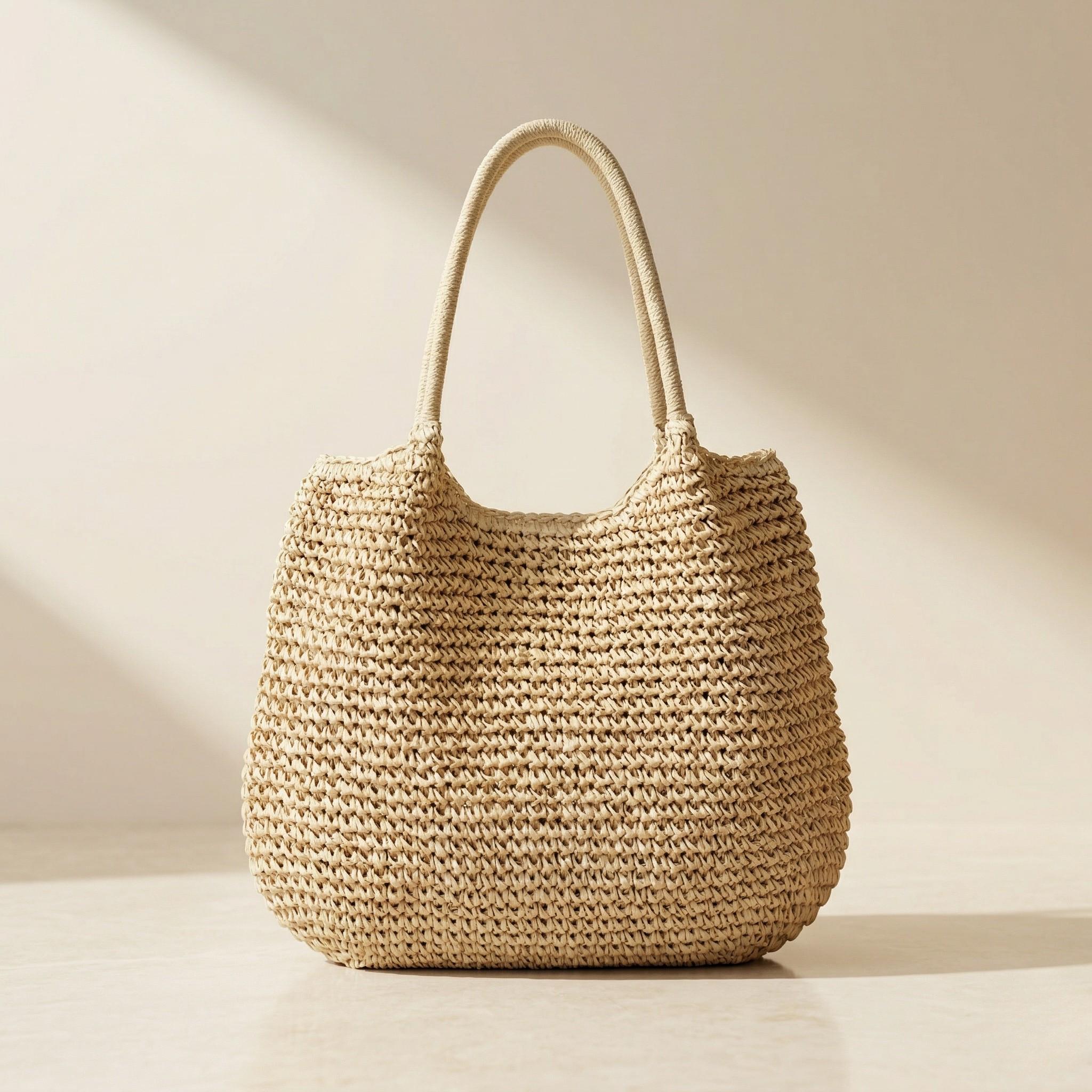 Bohemian-style woven shoulder bag - Image 5